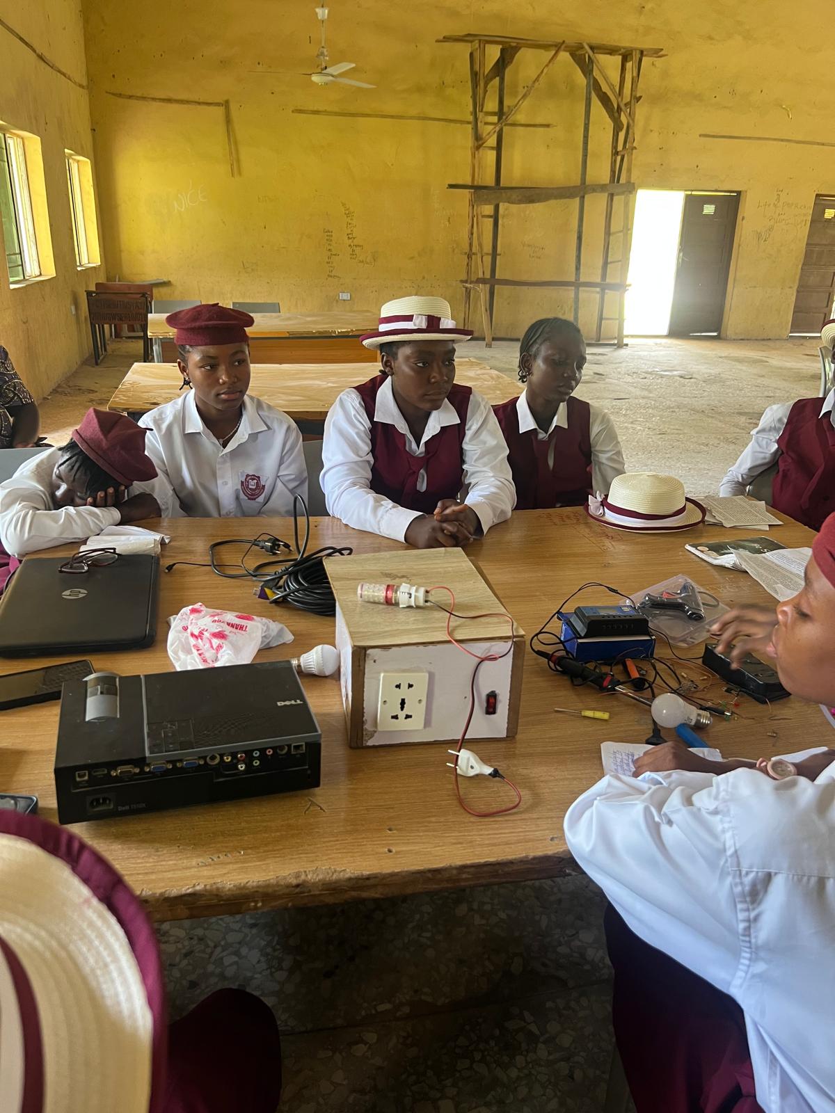 Entrepreneurship training activities in progress